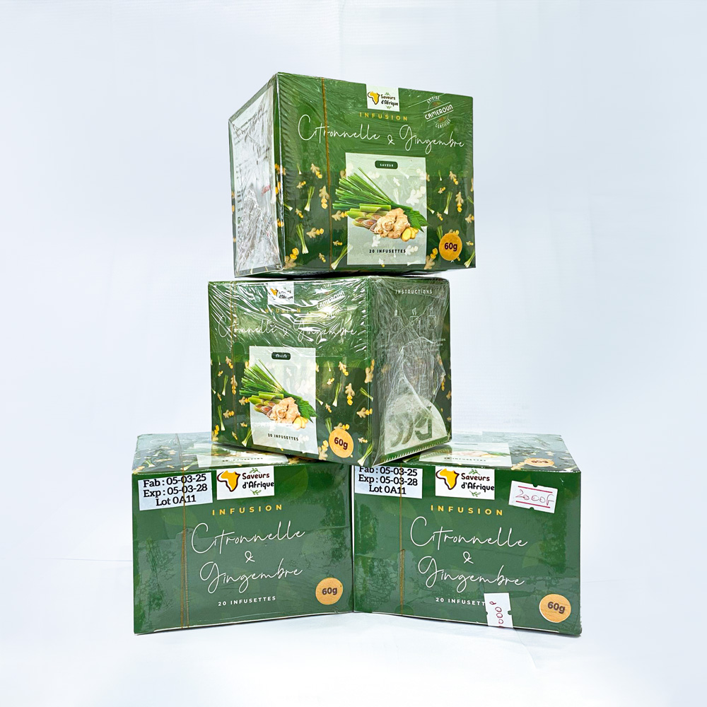 Infusion citronnelle & gingembre